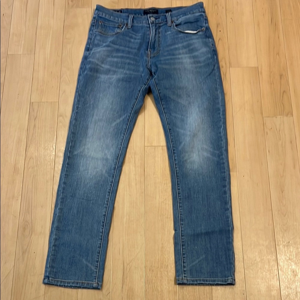 Lucky Brand Blue Straight Jeans Medium Wash